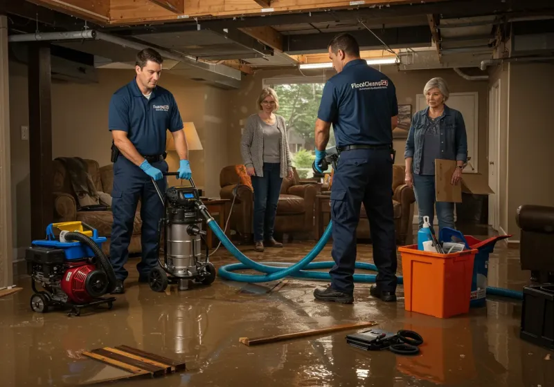 Basement Water Extraction and Removal Techniques process in Clay County, NC