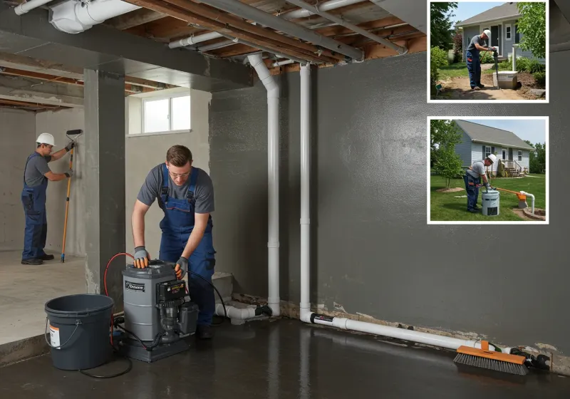 Basement Waterproofing and Flood Prevention process in Clay County, NC